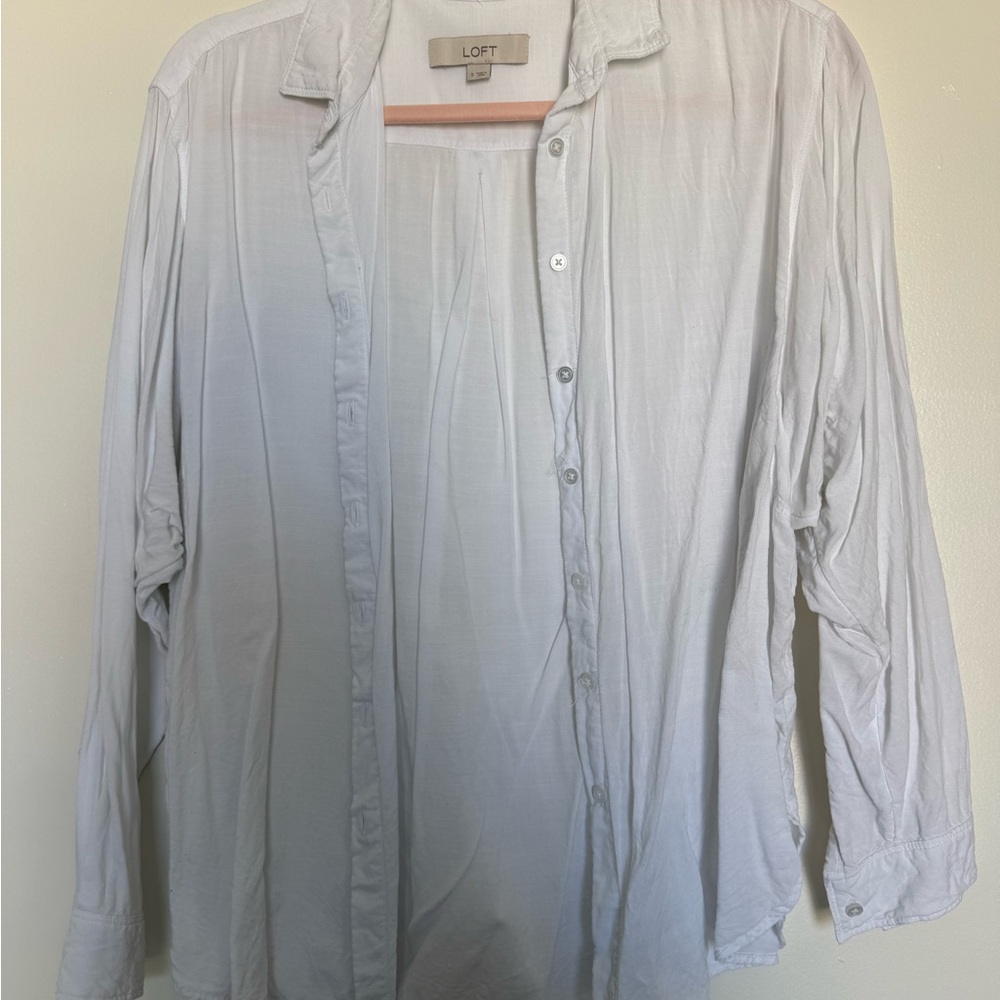 LOFT woMen's White Shirt